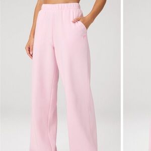 Fabletics Cozy Fleece Wide Leg Sweatpants L